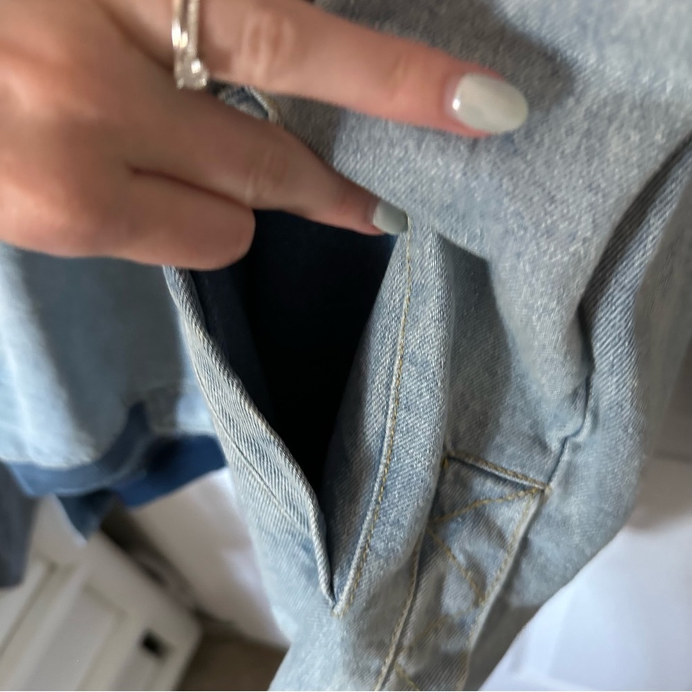 Light Wash Denim Jacket - Picture 3 of 10
